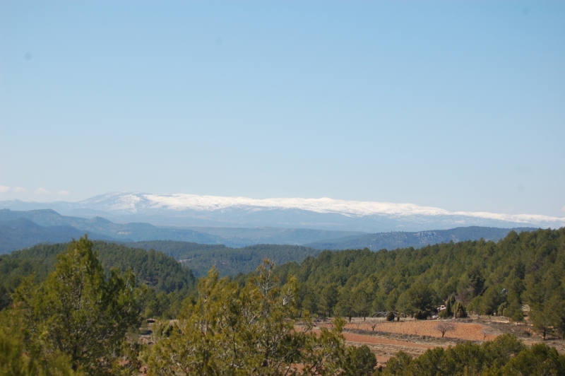 Javalambre cumbres nevadas Valle de la Mateba